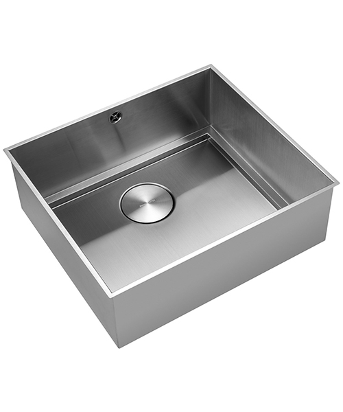 Alternate image of Rangemaster Base-Line Undermount Stainless Steel 1 Bowl Kitchen Sink