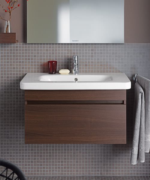 Duravit DuraStyle 650mm White Matt Vanity Unit With 700mm Basin