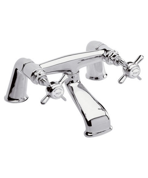 Nuie Premier Beaumont Chrome Finished Bath Filler Tap