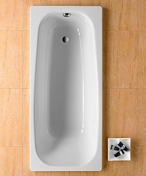 Roca Contesa Body Plus 1700 x 750mm Steel Bath With No Tapholes