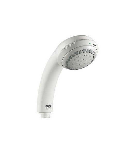 Mira Response White And Grey Shower Head